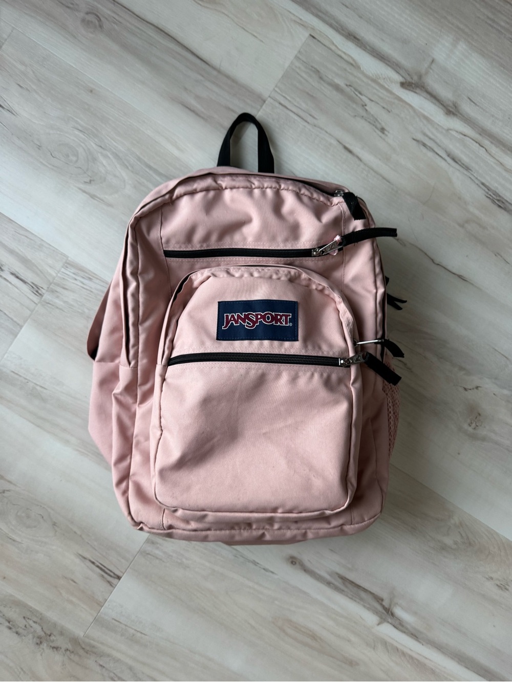 JanSport Big Student Laptop Backpack, Large, Misty Rose